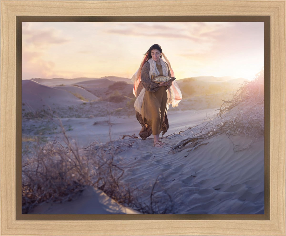 Gathering Manna Gallery Wrap