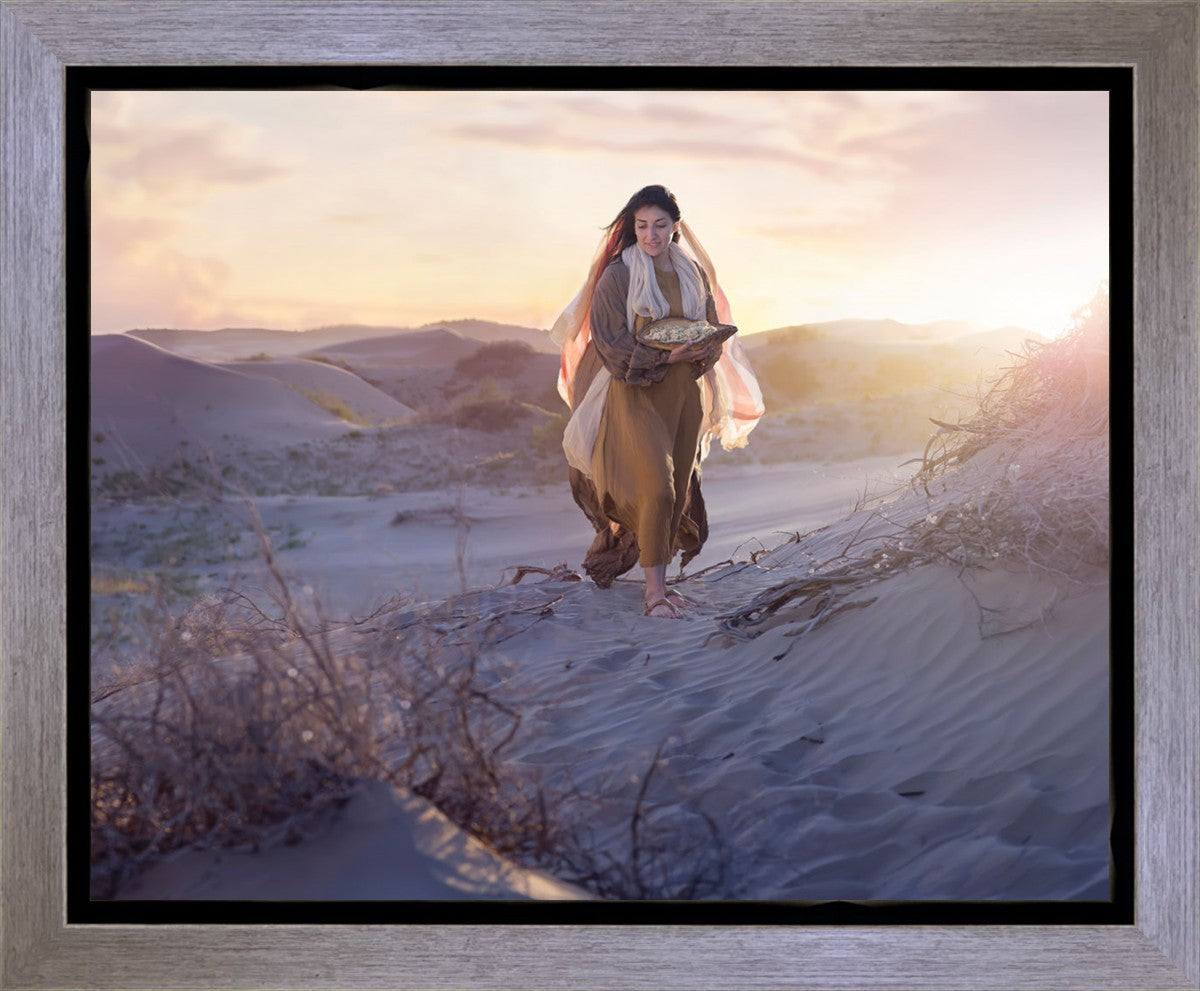 Gathering Manna Gallery Wrap