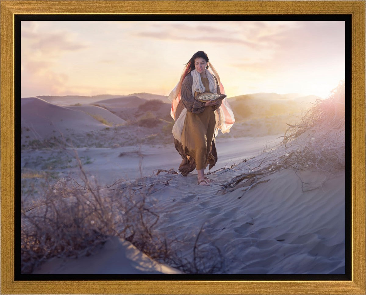 Gathering Manna Gallery Wrap