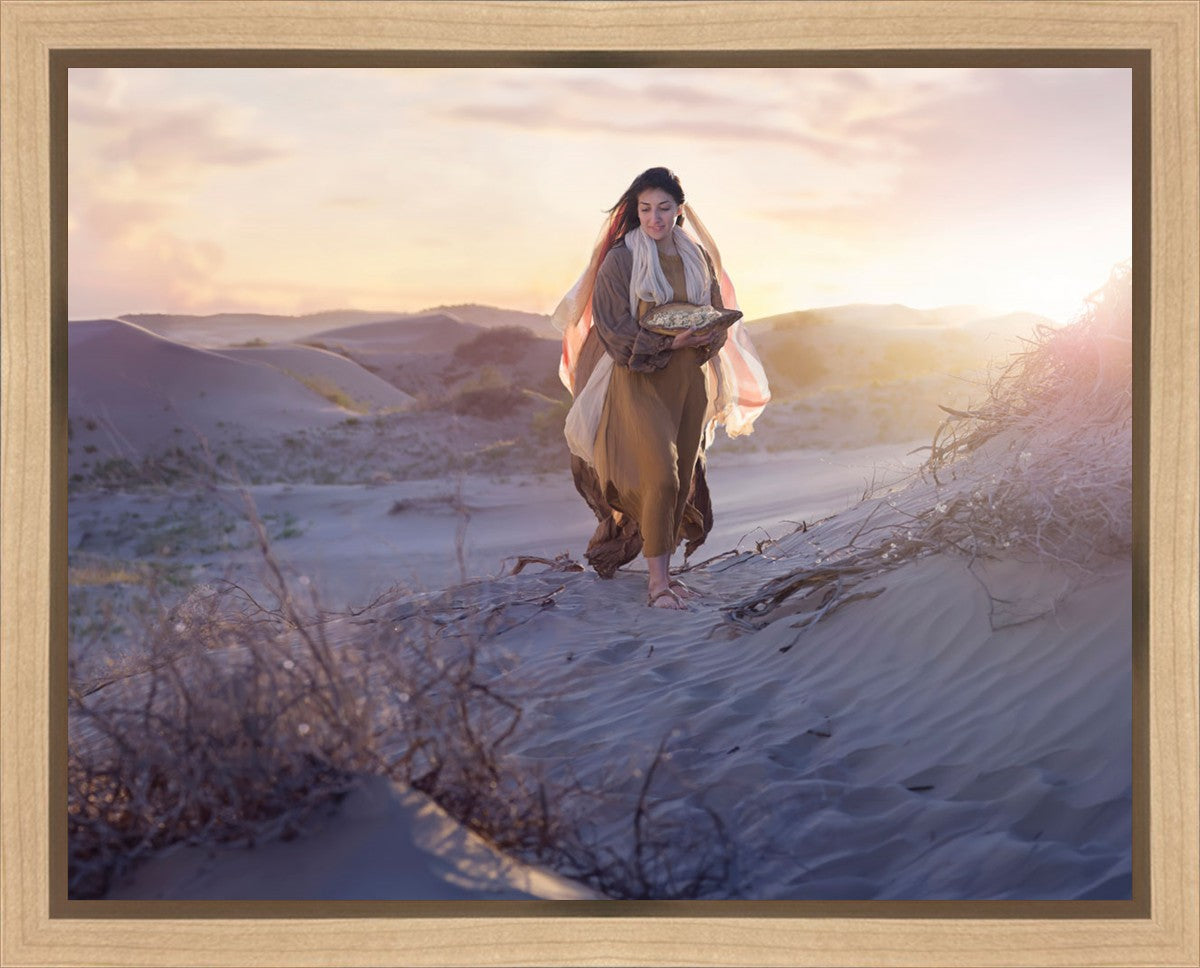 Gathering Manna Gallery Wrap