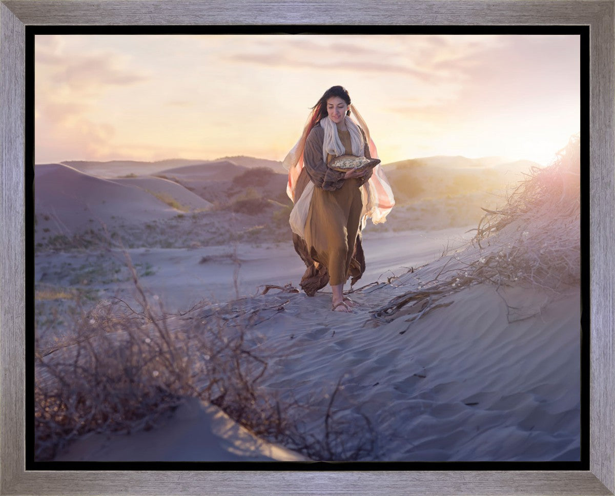 Gathering Manna Gallery Wrap