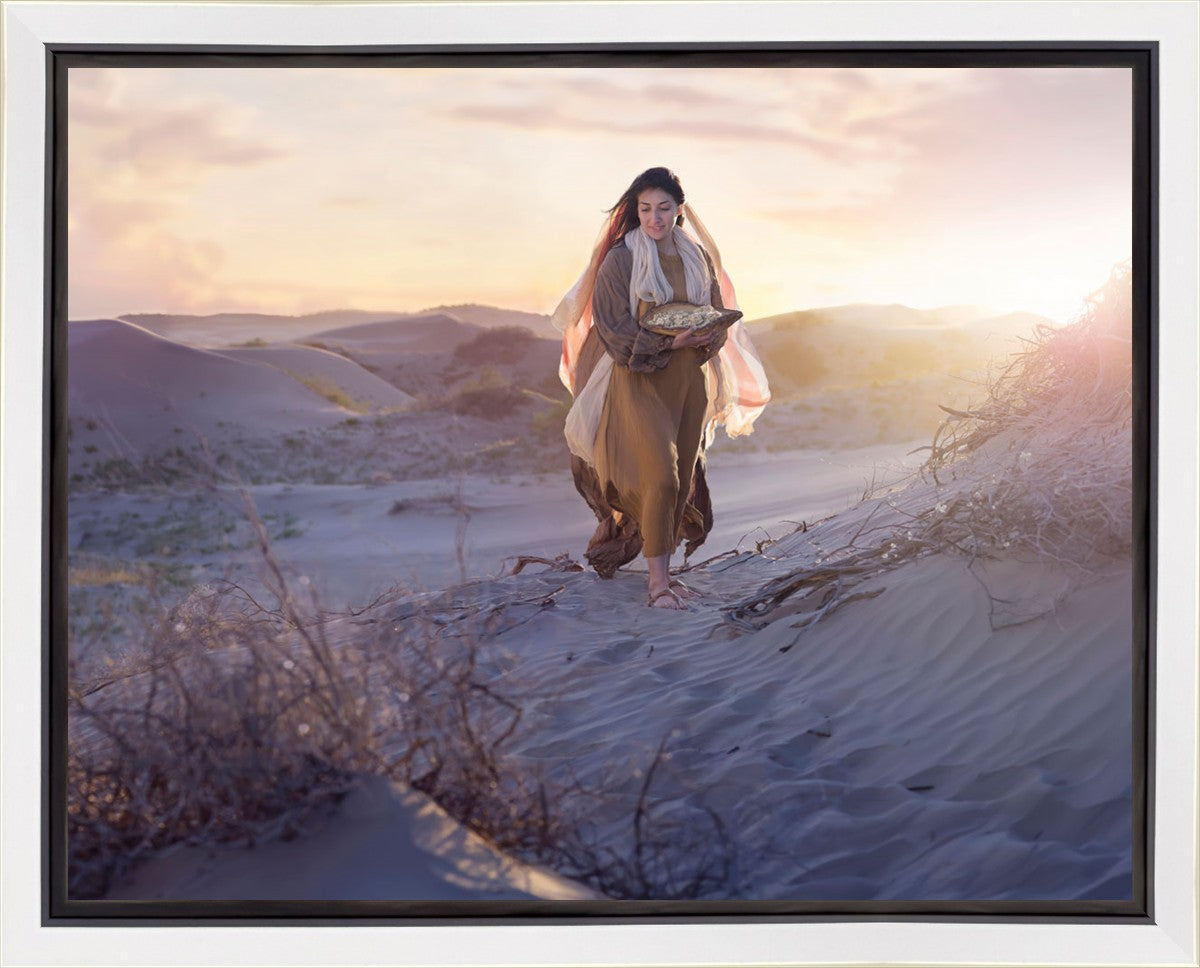 Gathering Manna Gallery Wrap