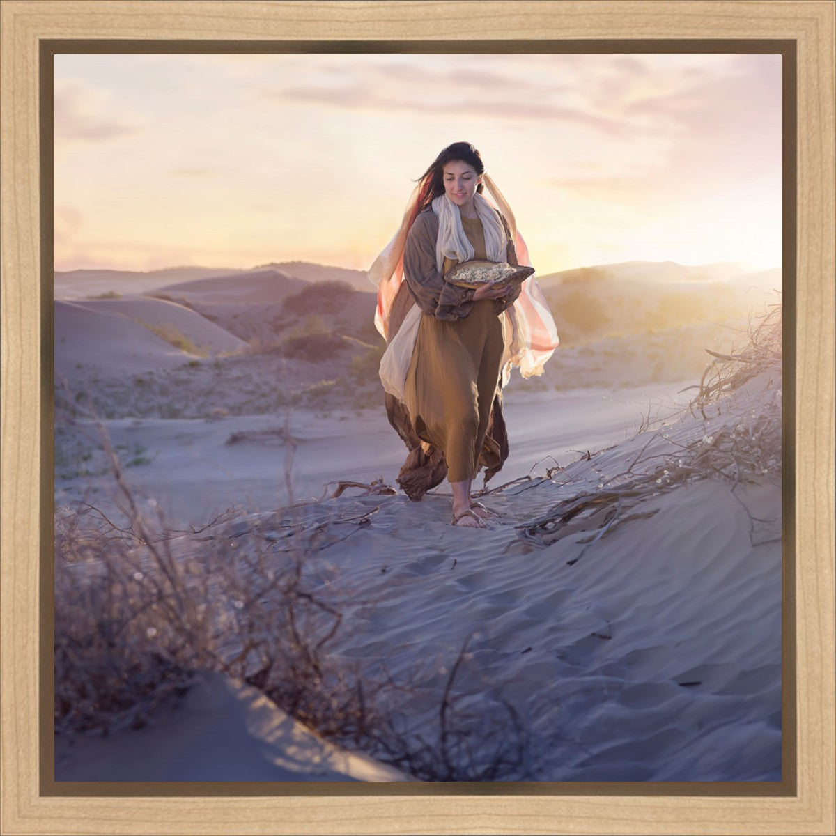 Gathering Manna Gallery Wrap