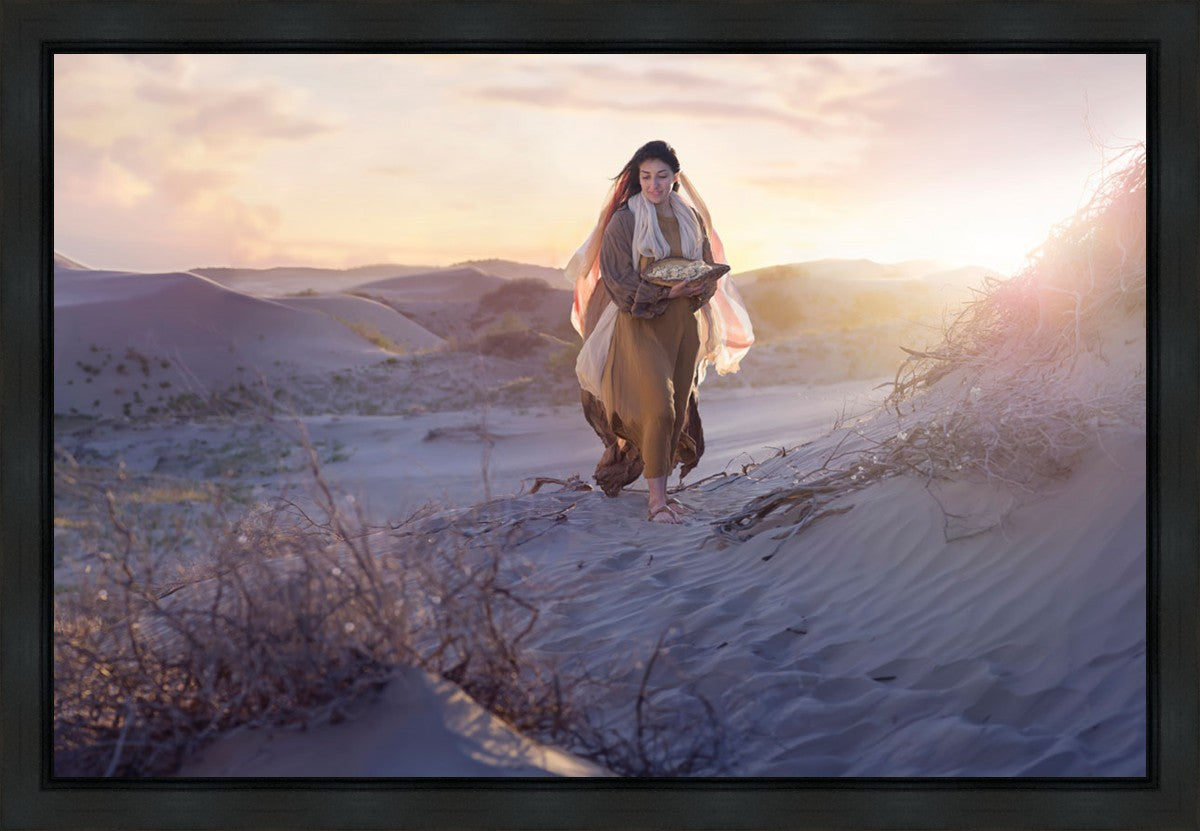 Gathering Manna Gallery Wrap