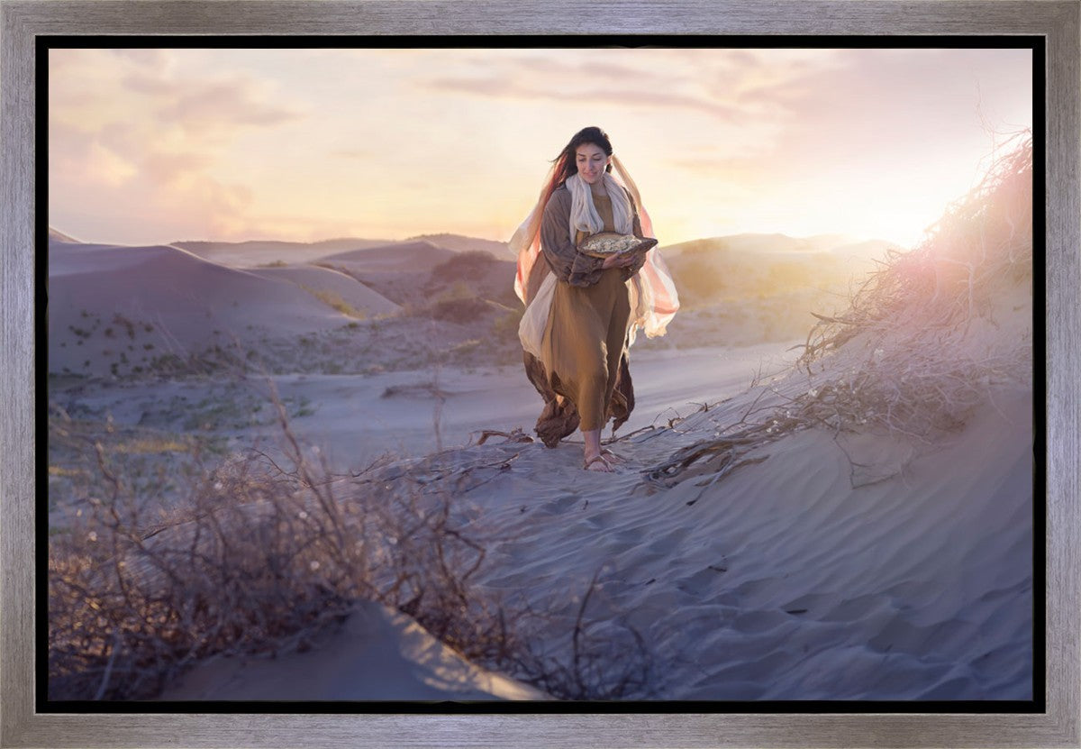 Gathering Manna Gallery Wrap