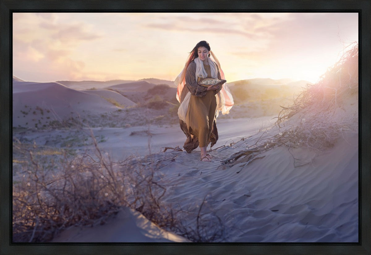 Gathering Manna Gallery Wrap