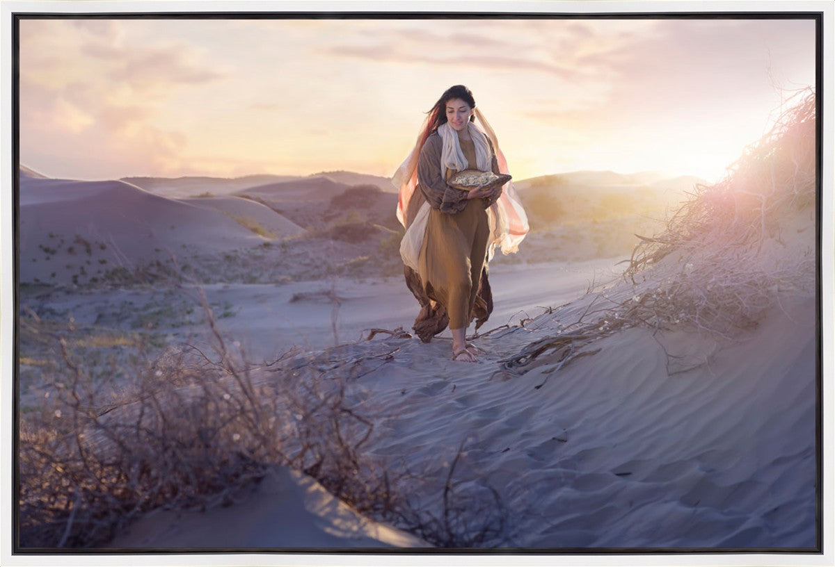 Gathering Manna Gallery Wrap