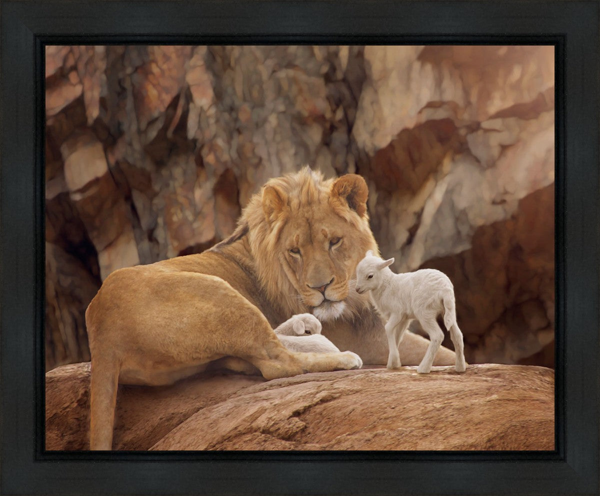 The Lion and The Lamb Gallery Wrap