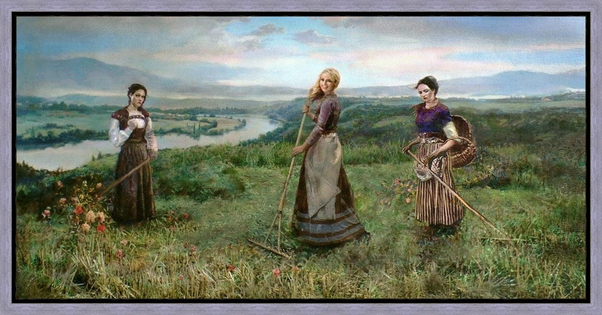 Three Sisters - Sad, Glad and Mad