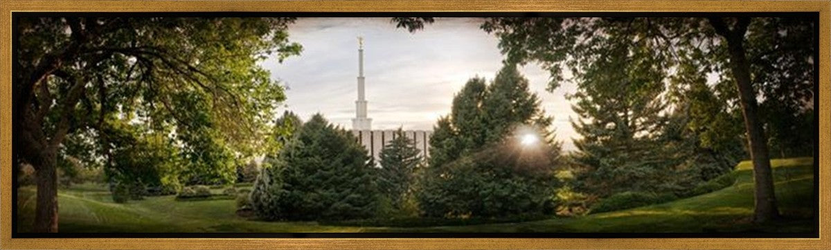Provo, the Day Dawn is Breaking Gallery Wrap