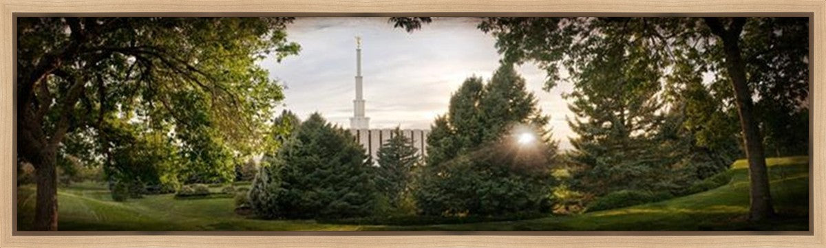 Provo, the Day Dawn is Breaking Gallery Wrap