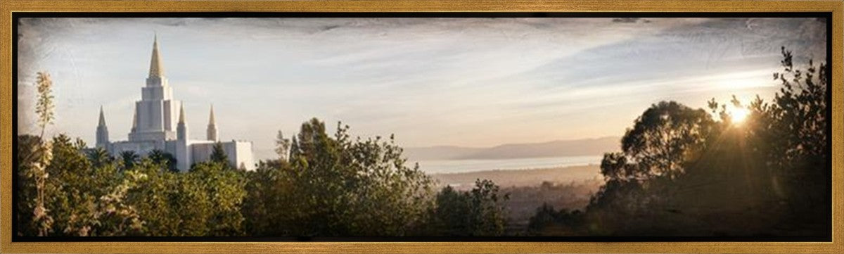 Oakland, the Day Dawn is Breaking Gallery Wrap