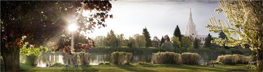 Idaho Falls, The Day Dawn Is Breaking Gallery Wrap