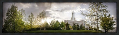 Mt. Timpanogos, the Day Dawn is Breaking Gallery Wrap