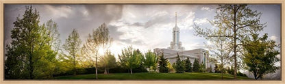 Mt. Timpanogos, the Day Dawn is Breaking Gallery Wrap