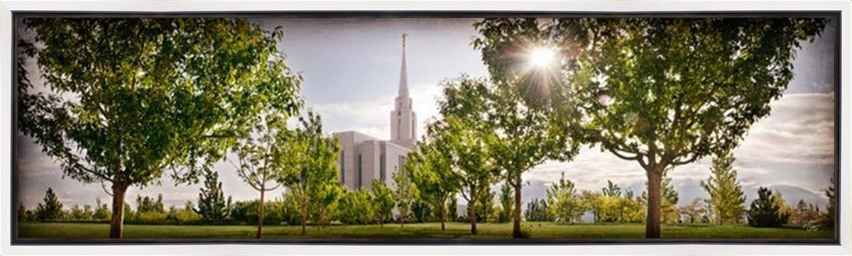 Oquirrh Mountain, the Day Dawn is Breaking Gallery Wrap