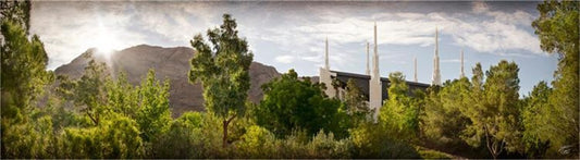 Las Vegas, the Day Dawn is Breaking Gallery Wrap
