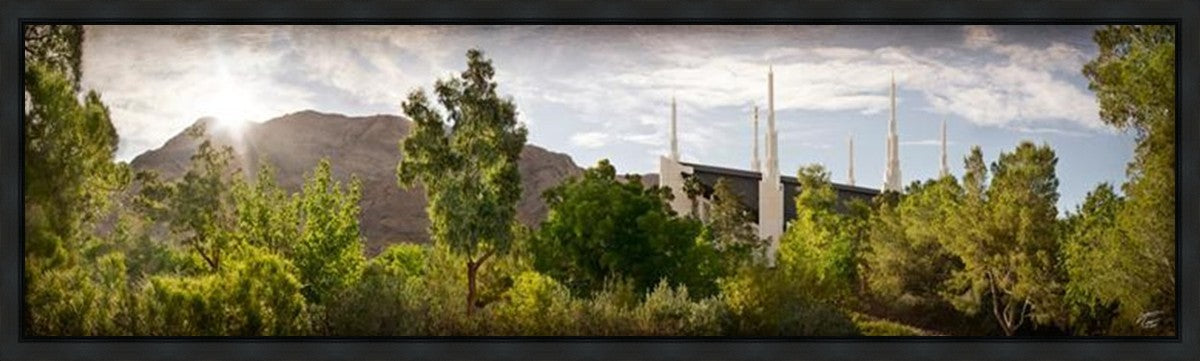 Las Vegas, the Day Dawn is Breaking Gallery Wrap