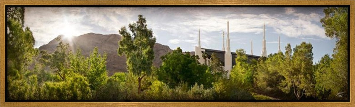 Las Vegas, the Day Dawn is Breaking Gallery Wrap