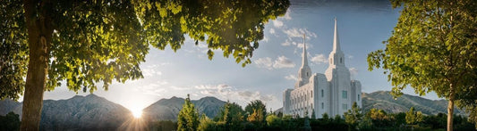 Brigham City, the Day Dawn is Breaking Gallery Wrap