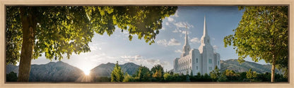 Brigham City, the Day Dawn is Breaking Gallery Wrap