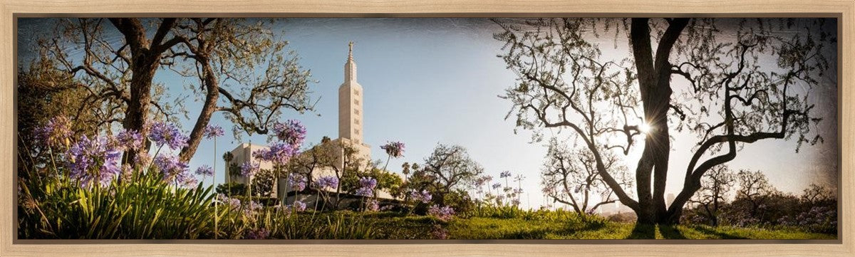 Los Angeles, the Day Dawn is Breaking Gallery Wrap
