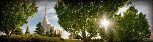 Rexburg, the Day Dawn is Breaking Gallery Wrap