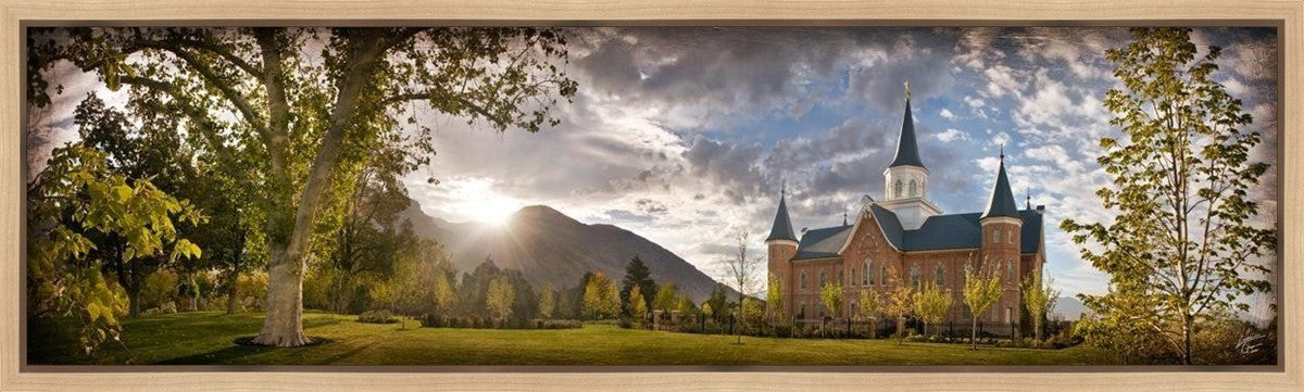 Provo CC, the Day Dawn is Breaking Gallery Wrap
