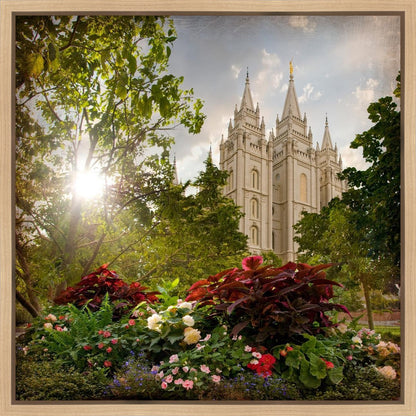 Salt Lake Brightness and Glory Gallery Wrap