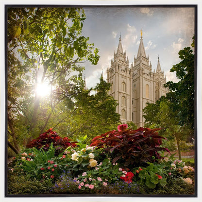 Salt Lake Brightness and Glory Gallery Wrap