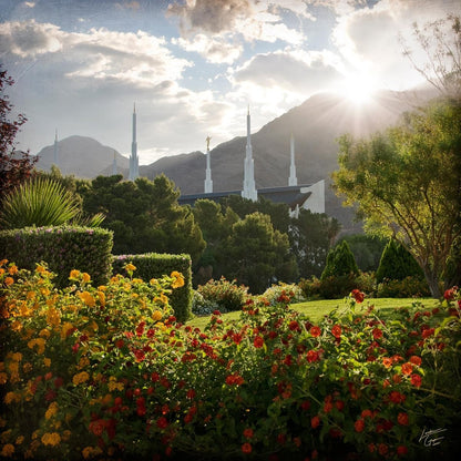 Las Vegas Brightness and Glory Gallery Wrap