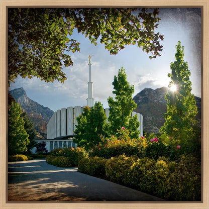 Provo Brightness and Glory Gallery Wrap