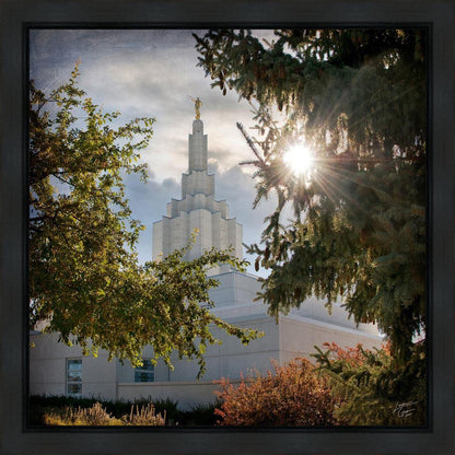 Idaho Falls Brightness and Glory Gallery Wrap