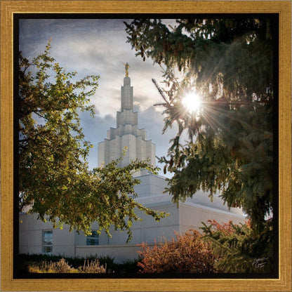 Idaho Falls Brightness and Glory Gallery Wrap