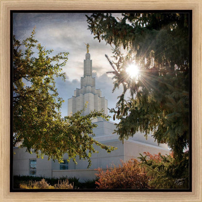 Idaho Falls Brightness and Glory Gallery Wrap