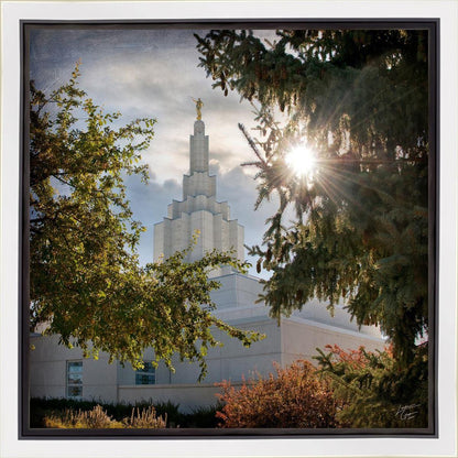 Idaho Falls Brightness and Glory Gallery Wrap