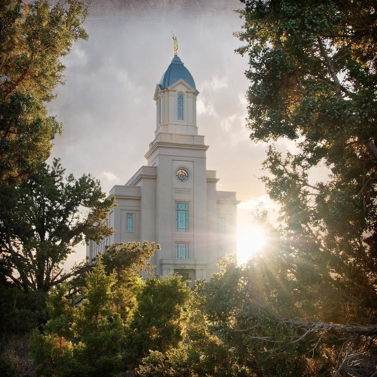Cedar City Brightness and Glory Gallery Wrap