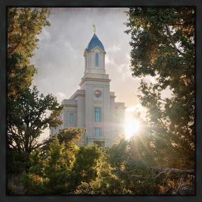 Cedar City Brightness and Glory Gallery Wrap