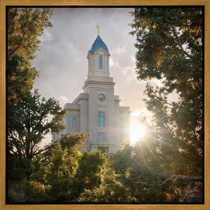 Cedar City Brightness and Glory Gallery Wrap