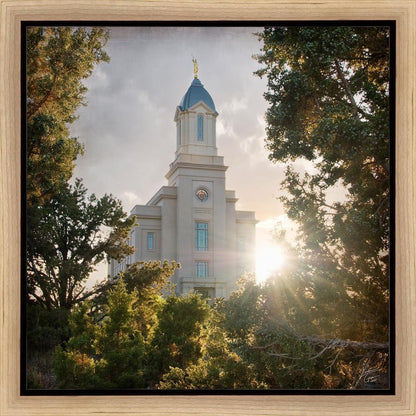 Cedar City Brightness and Glory Gallery Wrap