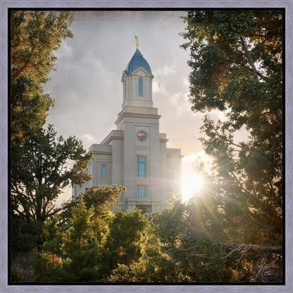 Cedar City Brightness and Glory Gallery Wrap