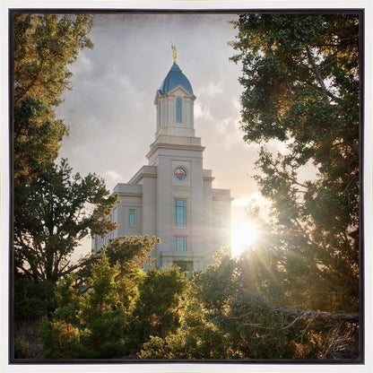 Cedar City Brightness and Glory Gallery Wrap