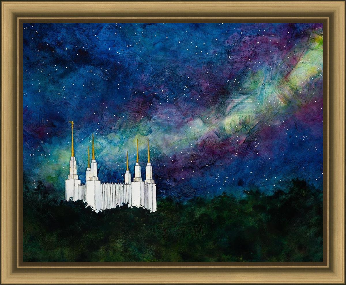 Washington DC Temple a Light on a Hill