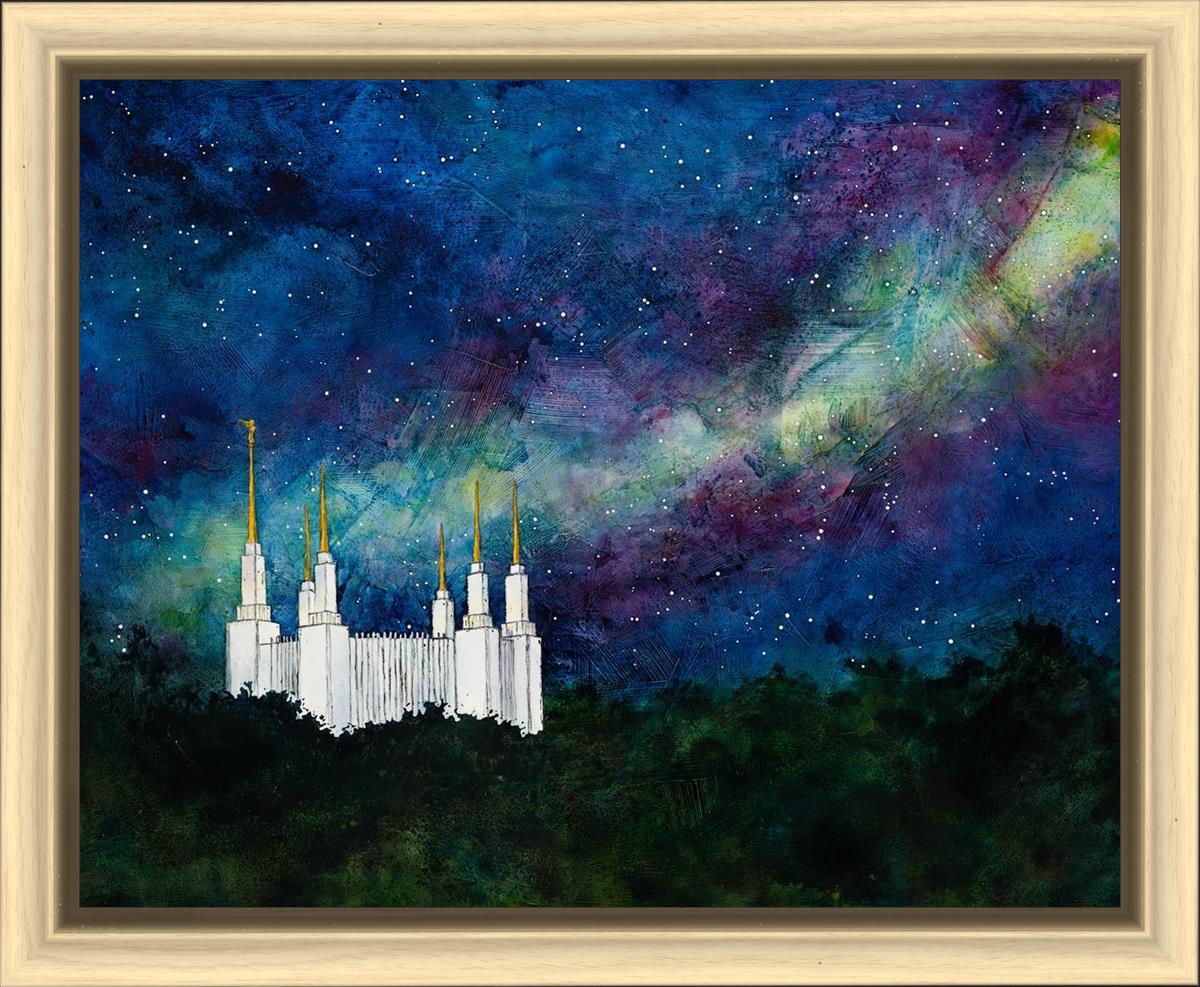 Washington DC Temple a Light on a Hill
