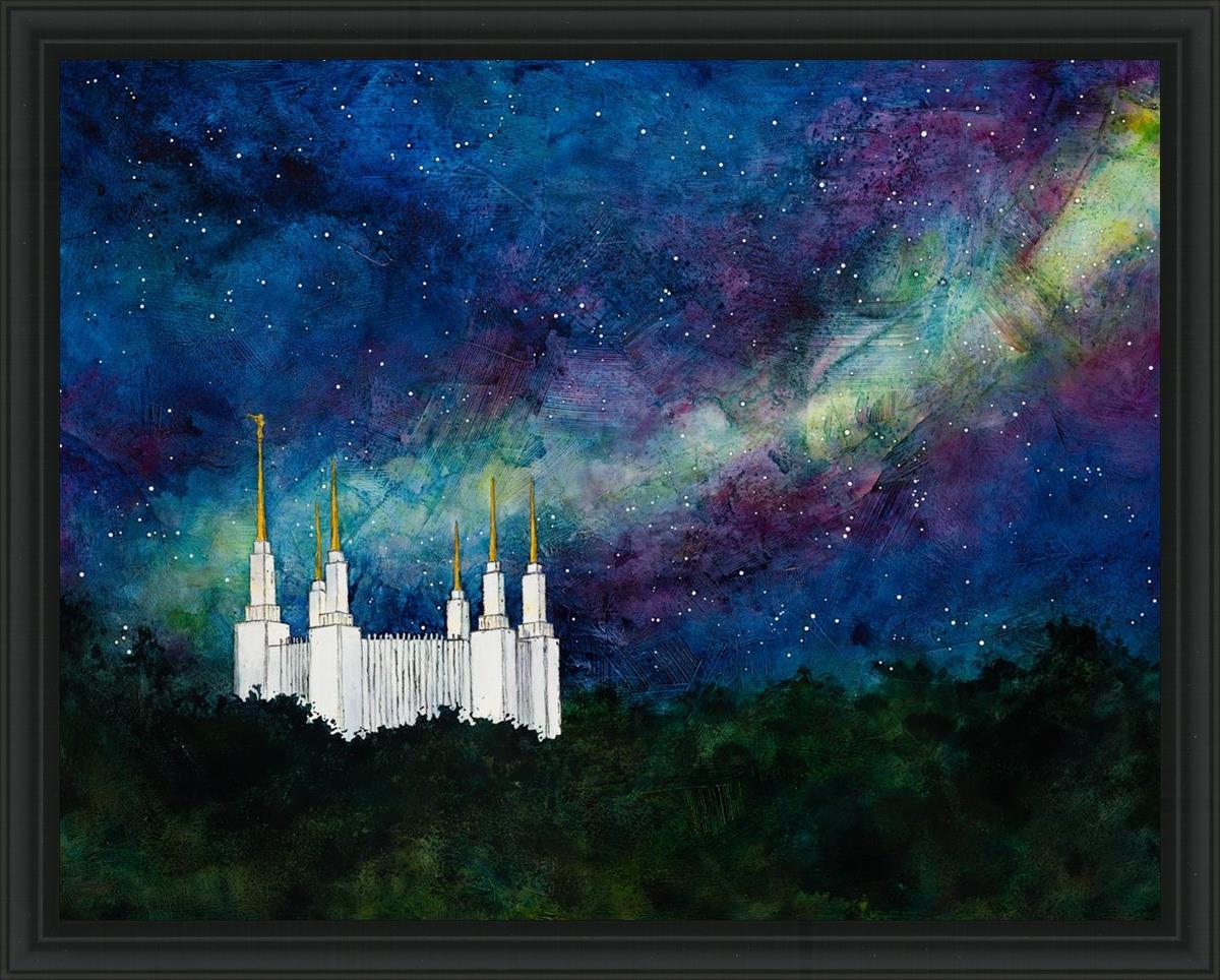 Washington DC Temple a Light on a Hill