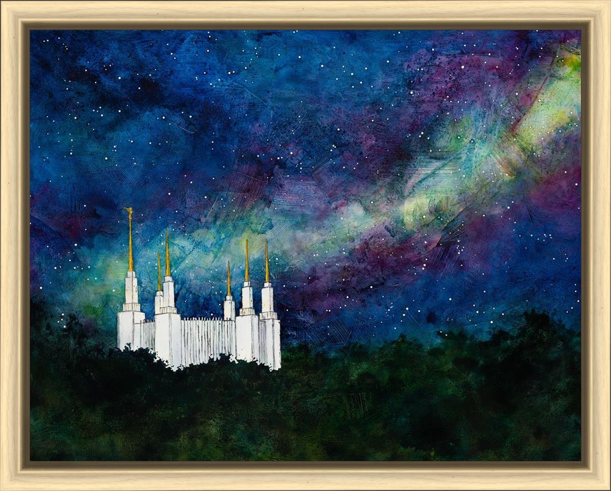 Washington DC Temple a Light on a Hill
