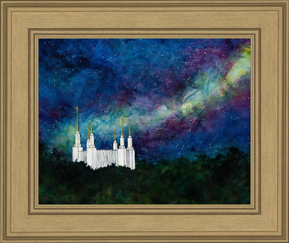 Washington DC Temple a Light on a Hill
