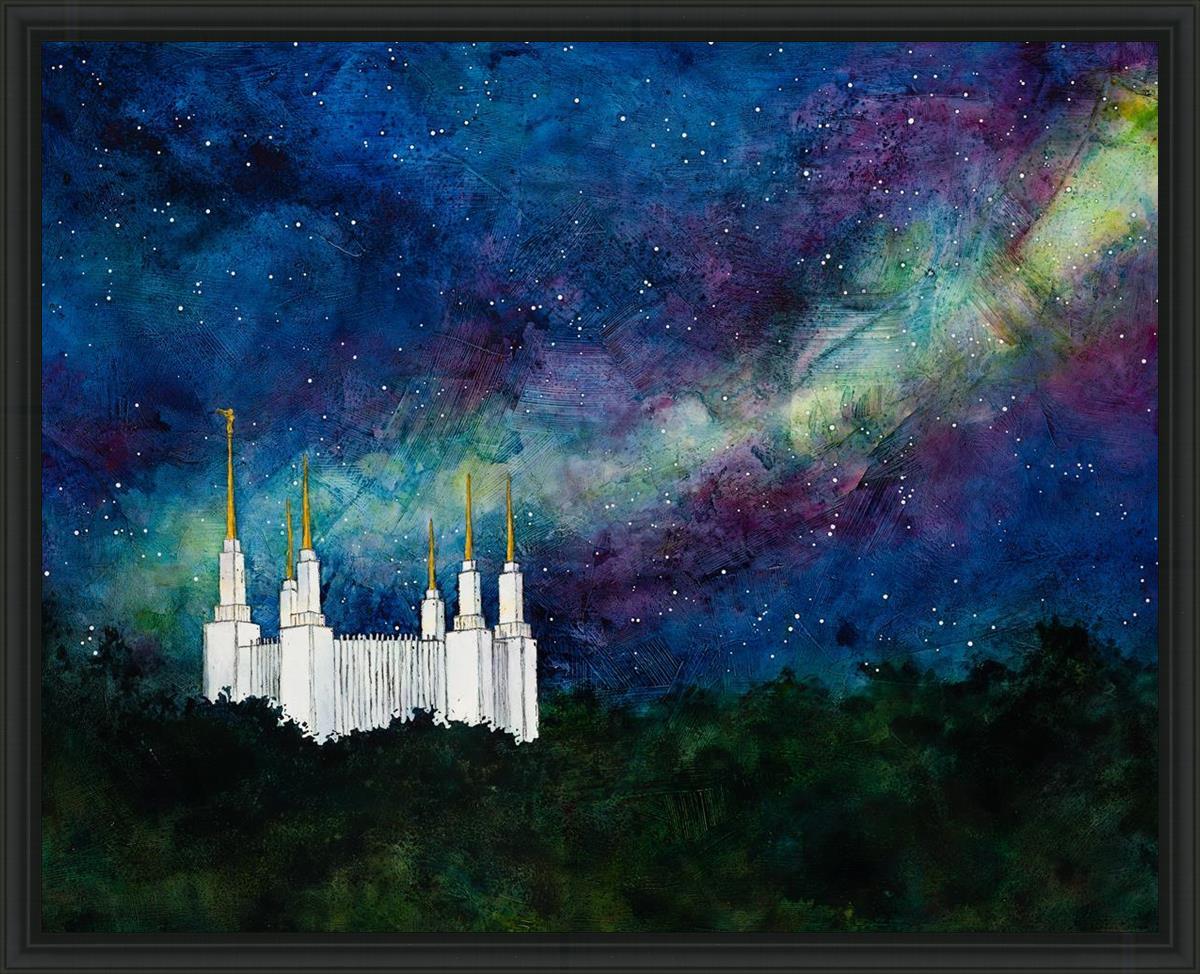 Washington DC Temple a Light on a Hill