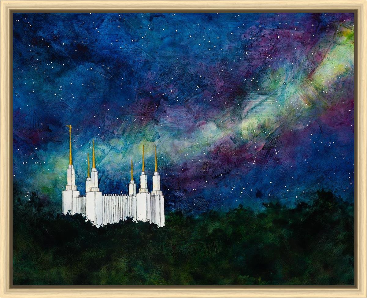 Washington DC Temple a Light on a Hill