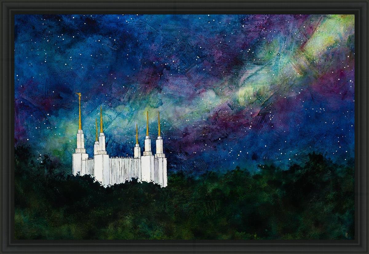 Washington DC Temple a Light on a Hill